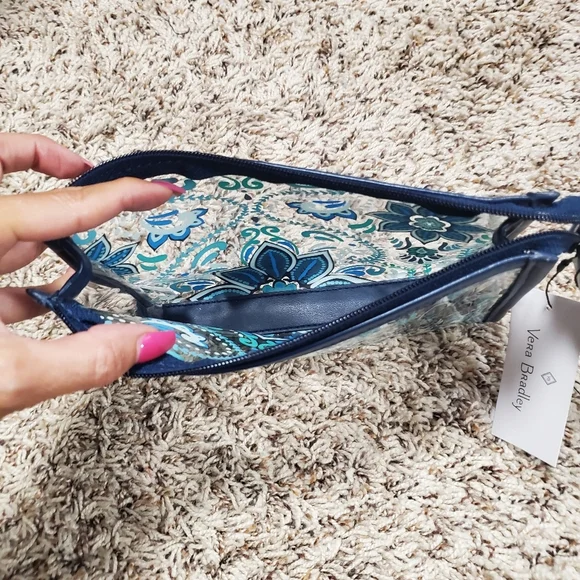 Vera Bradley Factory Style Clear Beach Wristlet NWT - Picture 6 of 7